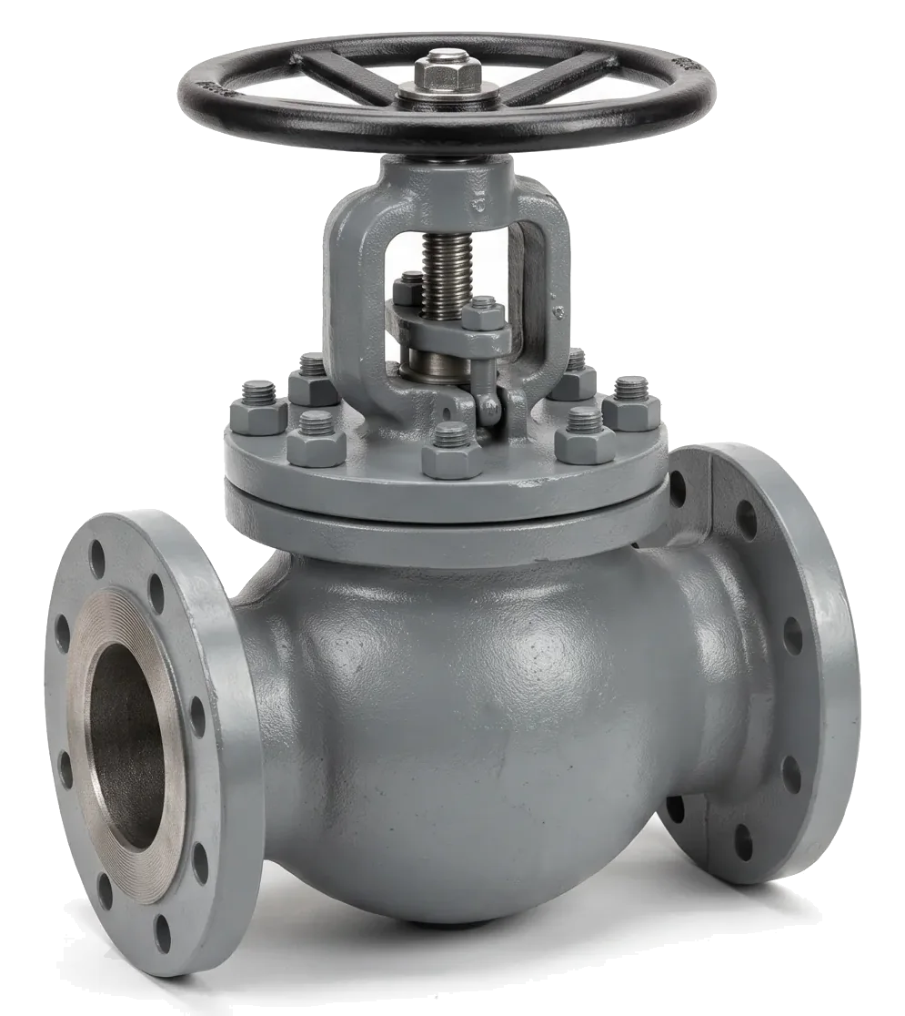 Cast steel flanged globe valve